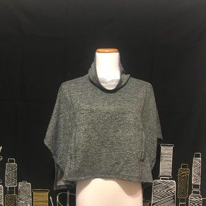 Zella Kids Charcoal Gray Poncho